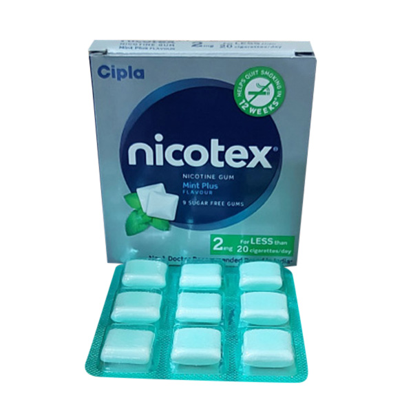 Nicotex 6 Box (Helps Quit Smoking) 